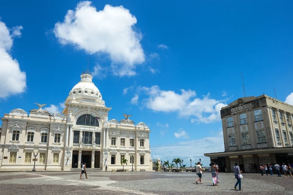 salvador brazil the branco palace and the lacerda elevator