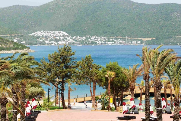sand at luxury hotel bodrum 