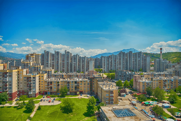 sarajevo cityscape bosnia and herzegovina