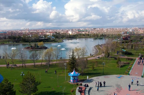 sazova park in eskisehir
