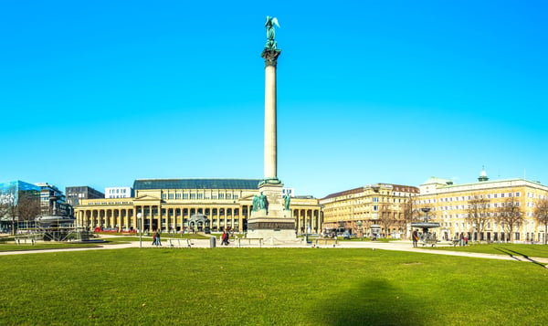 schlossplatz stuttgartin stuttgart germany