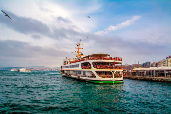 sea voyage on bosphorus