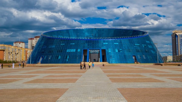 shabyt palace of creativity millennium park nur sultan astana kazakhstan