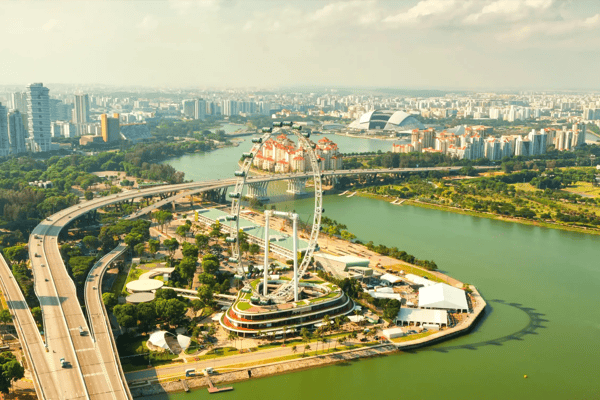 singapore flyer the largest ferris wheel in the world