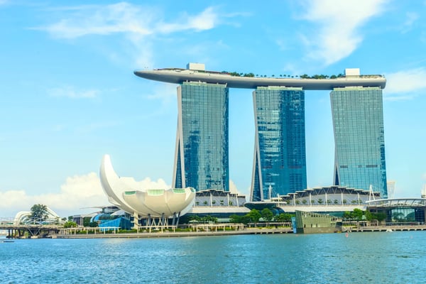 singapore the marina bay sands resort hotel in singapore it is an integrated resort and 