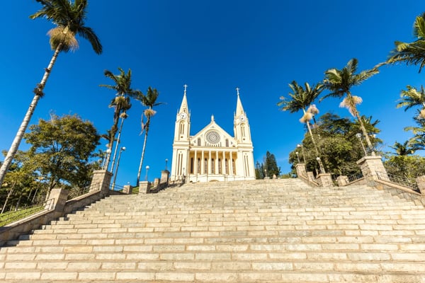st peter catherdal gaspar city santa catarina brazil