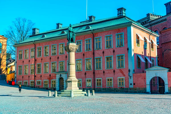 statue of birger jarl in stockholm sweden