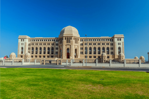 supreme court building in muscat oman
