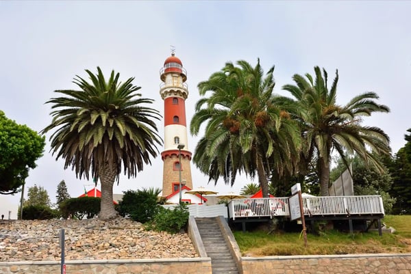 swakopmund namibia lighthouse in swakopmund city was founded by captain curt von