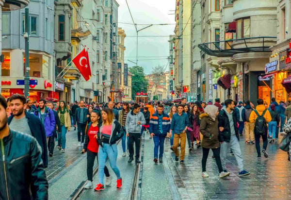 taksim istiklal street
