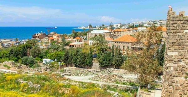  the Old Town of Byblos Lebanon 