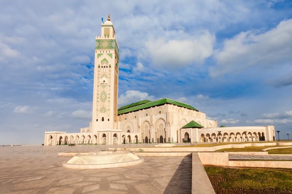 the hassan ii mosque is a mosque in casablanca morocco hassan ii mosque is the largest mosque