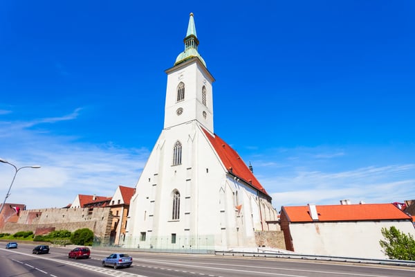 the st martin cathedral is a roman catholic church in bratislava slovakia st martin cathedral is the 