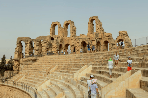 the third largest roman amphitheatre and the best preserved in africa