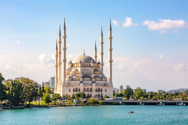 travel concept photo turkey adana sabanci central mosque