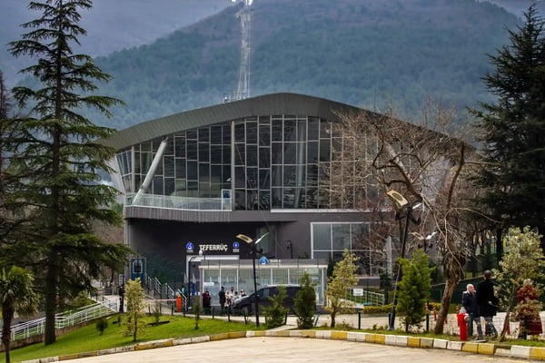 uludag cable car ropeway station bursa turkey