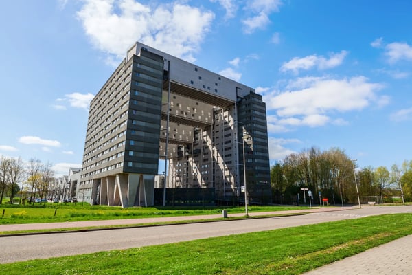 utrecht netherlands modern residential building at cambridgelaan the university city 