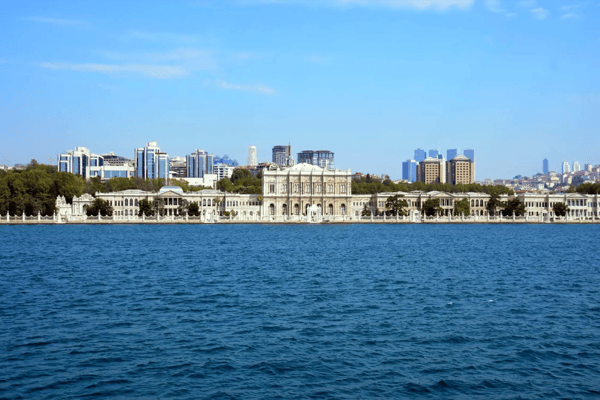 view and sight of bosphorus and from bosphorus cruise at the day istanbul turkey