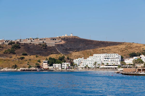 view from bodrum turkey most popular summer holiday destination