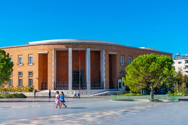 view of the central bank of
