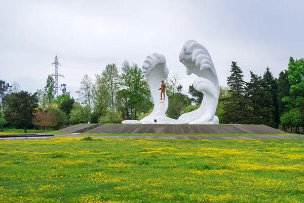 war memorial monument to the second world war poti georgia