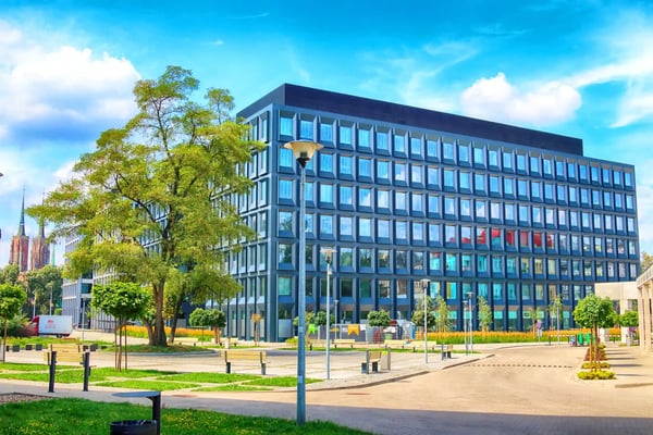 wroclaw poland green day offices built in and green day offices built