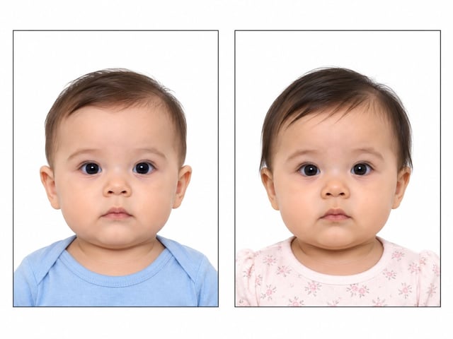Accepted Infant Photo For Visa Application