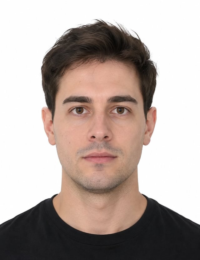 Foto Aceptada para Solicitud de Visa