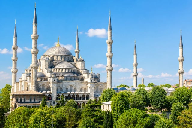 Blue Mosque In Istanbul