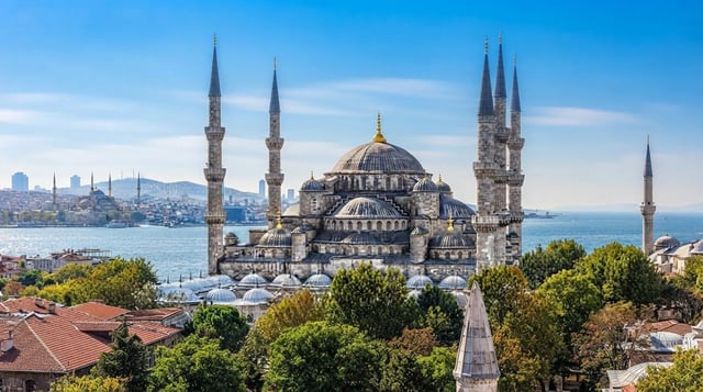 Blue Mosque In Turkey