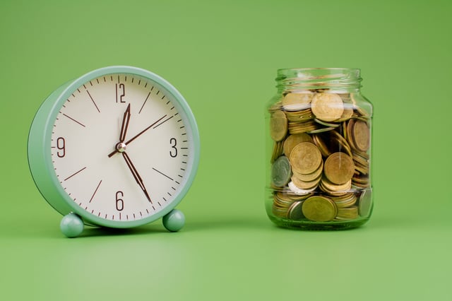 Saving Money And Time Concept