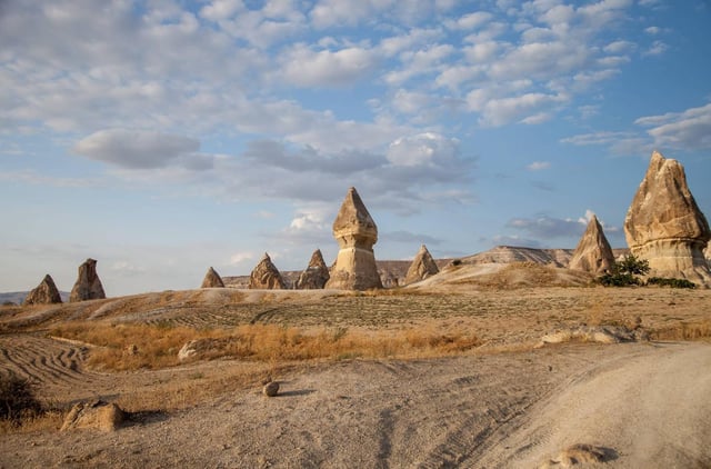 The Mountains of the Valley of Cappadocia