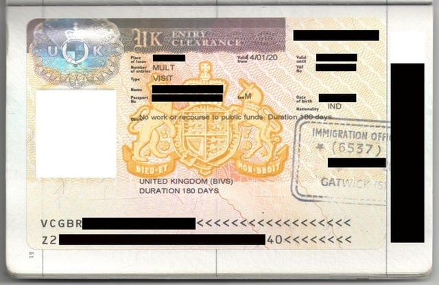 Uk Visit Multi Entry Visa