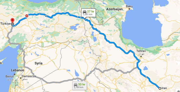 How to Enter Turkey from Iran via Land