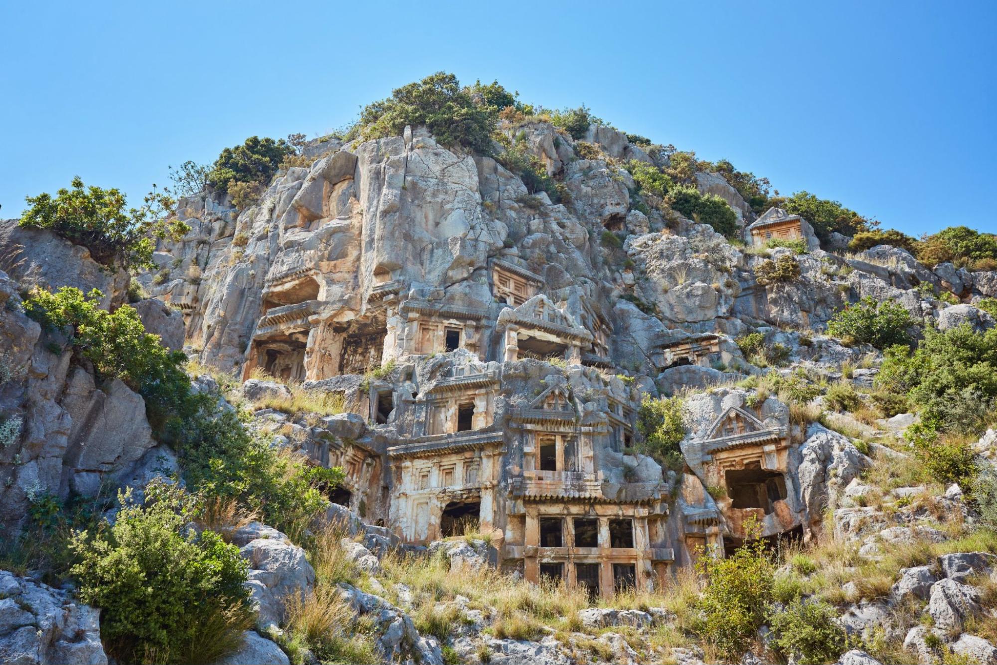 Amyntas Rock Tombs
