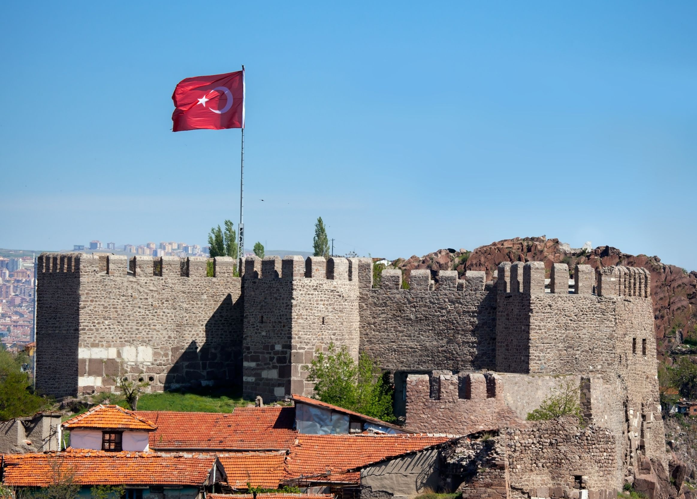 the citadel of ankara kalesi