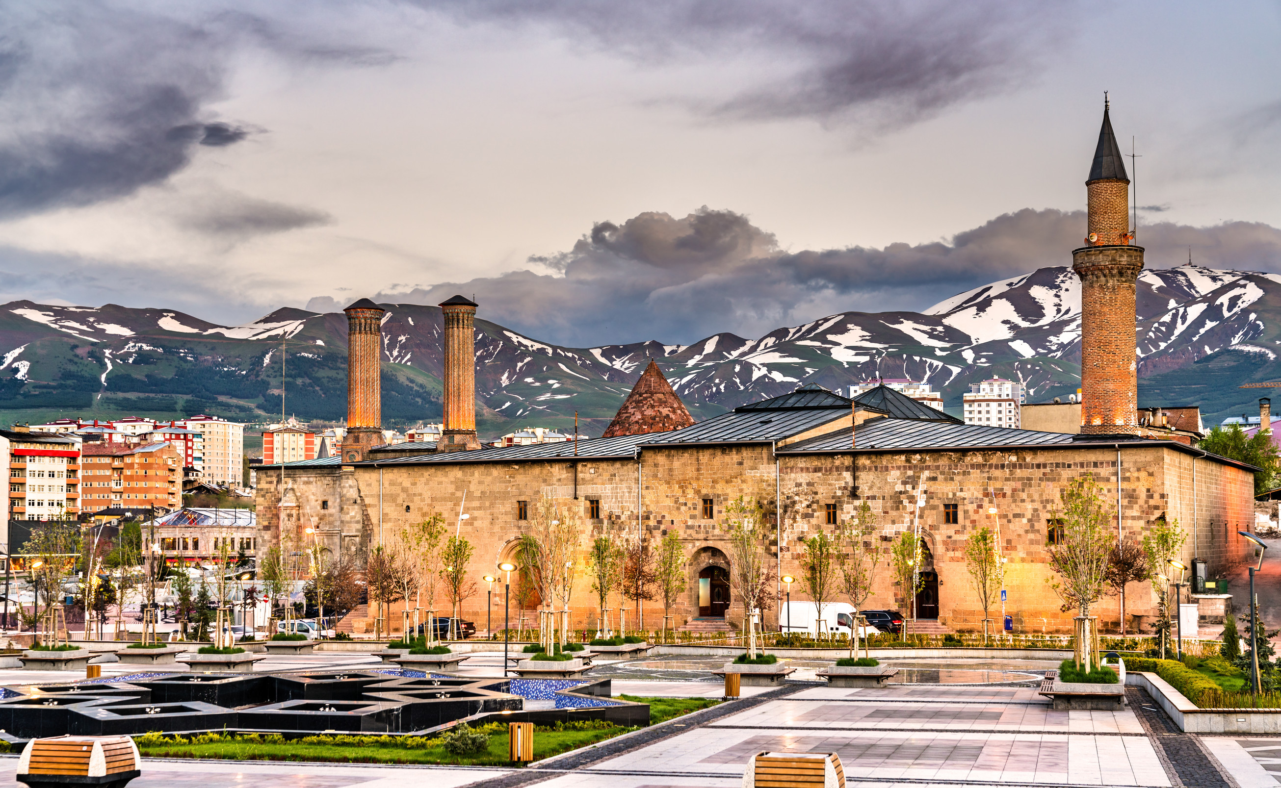 At Erzurum old city, Turkey
