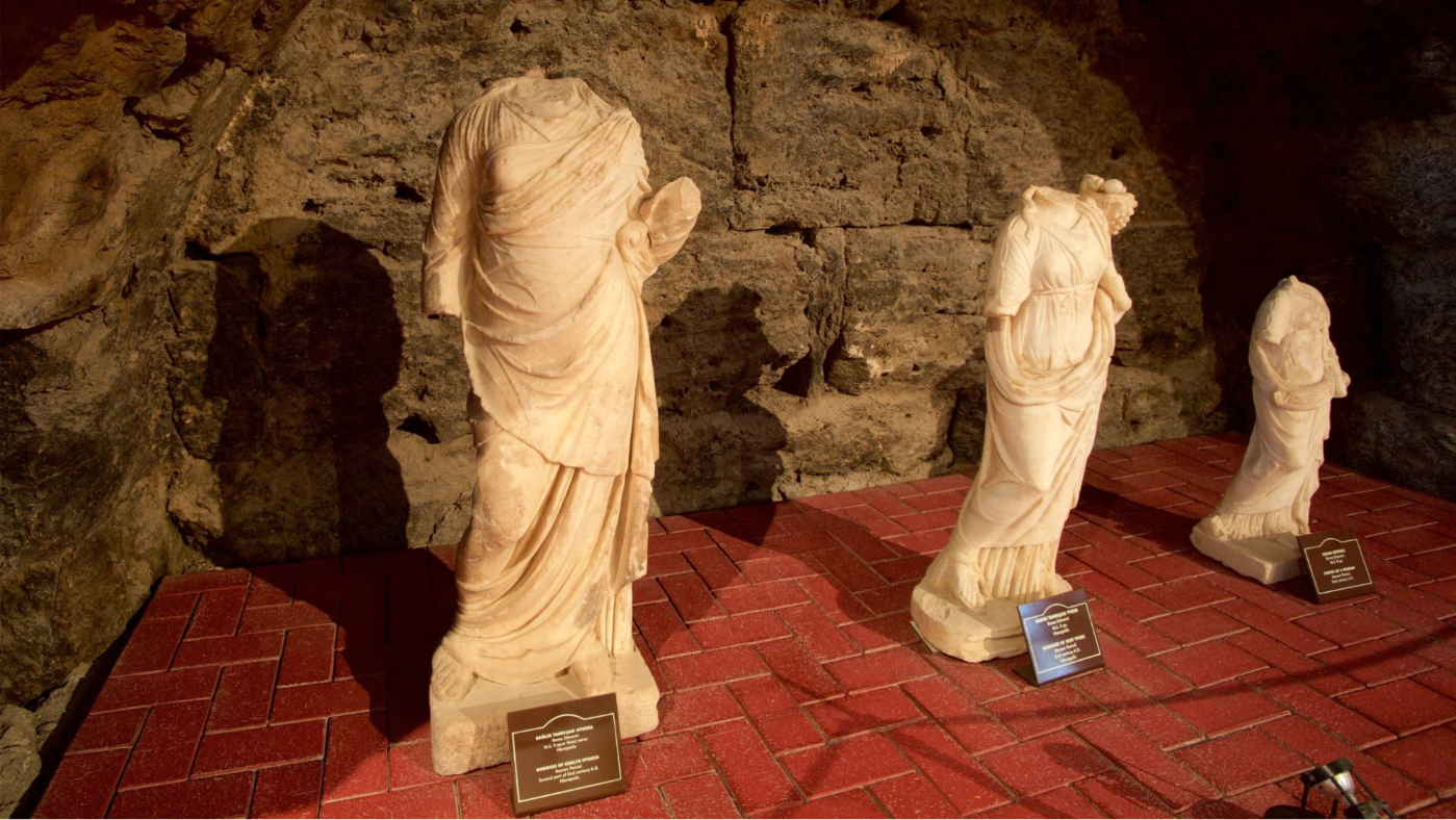 collection of Roman baths