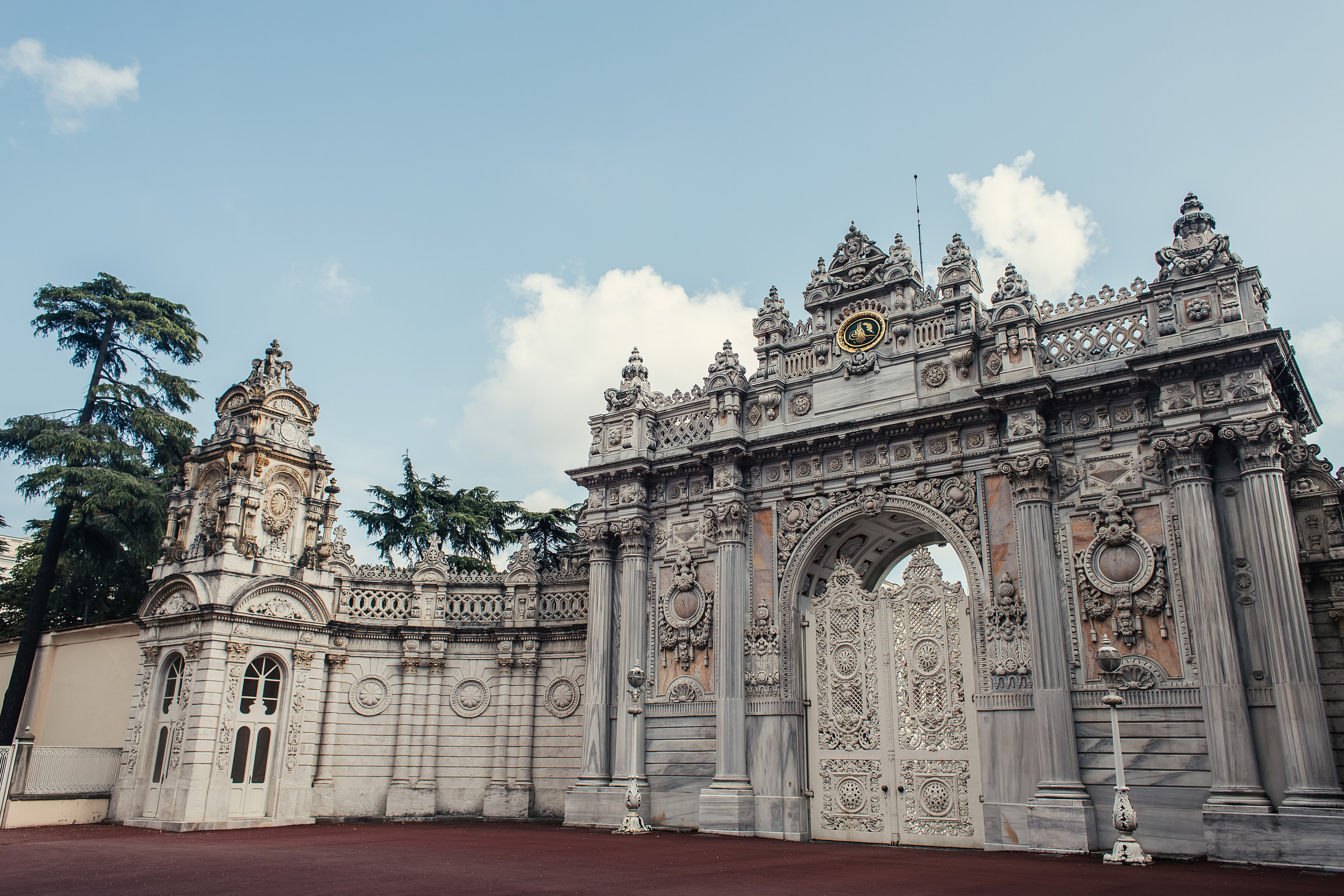Dolmabahce palace in Istanbul, Turkey