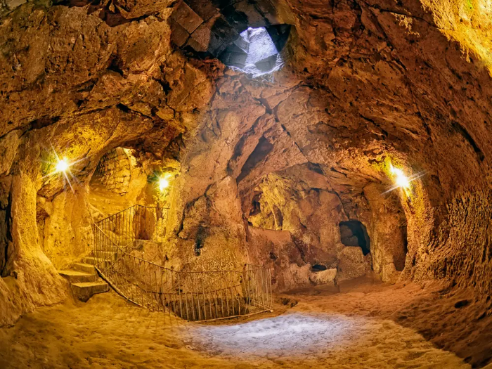 Explore Derinkuyu Underground City