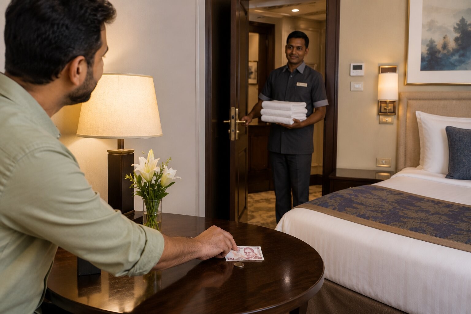 Hotel Tip and Fresh Linens