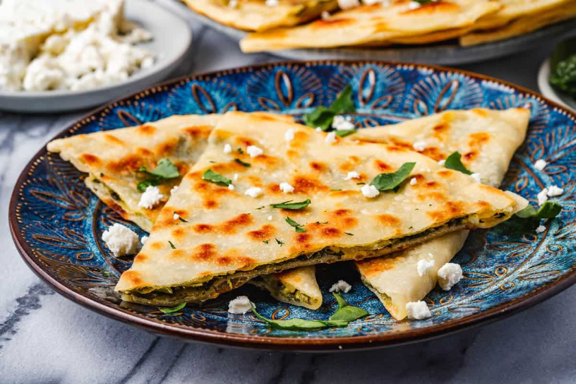 Indulging in Gozleme