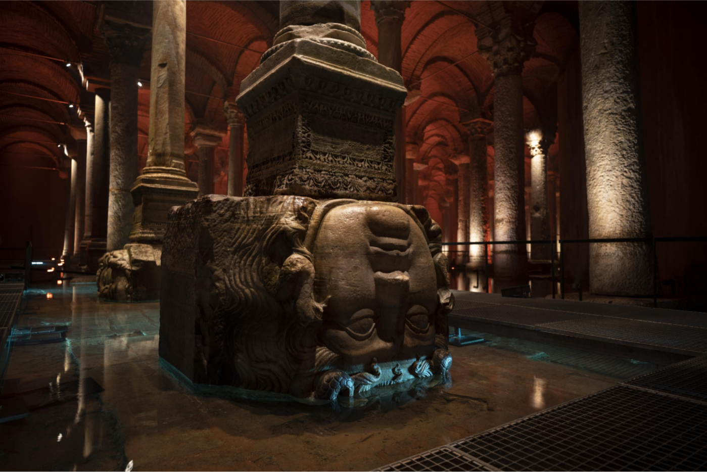 the intriguing stone carving