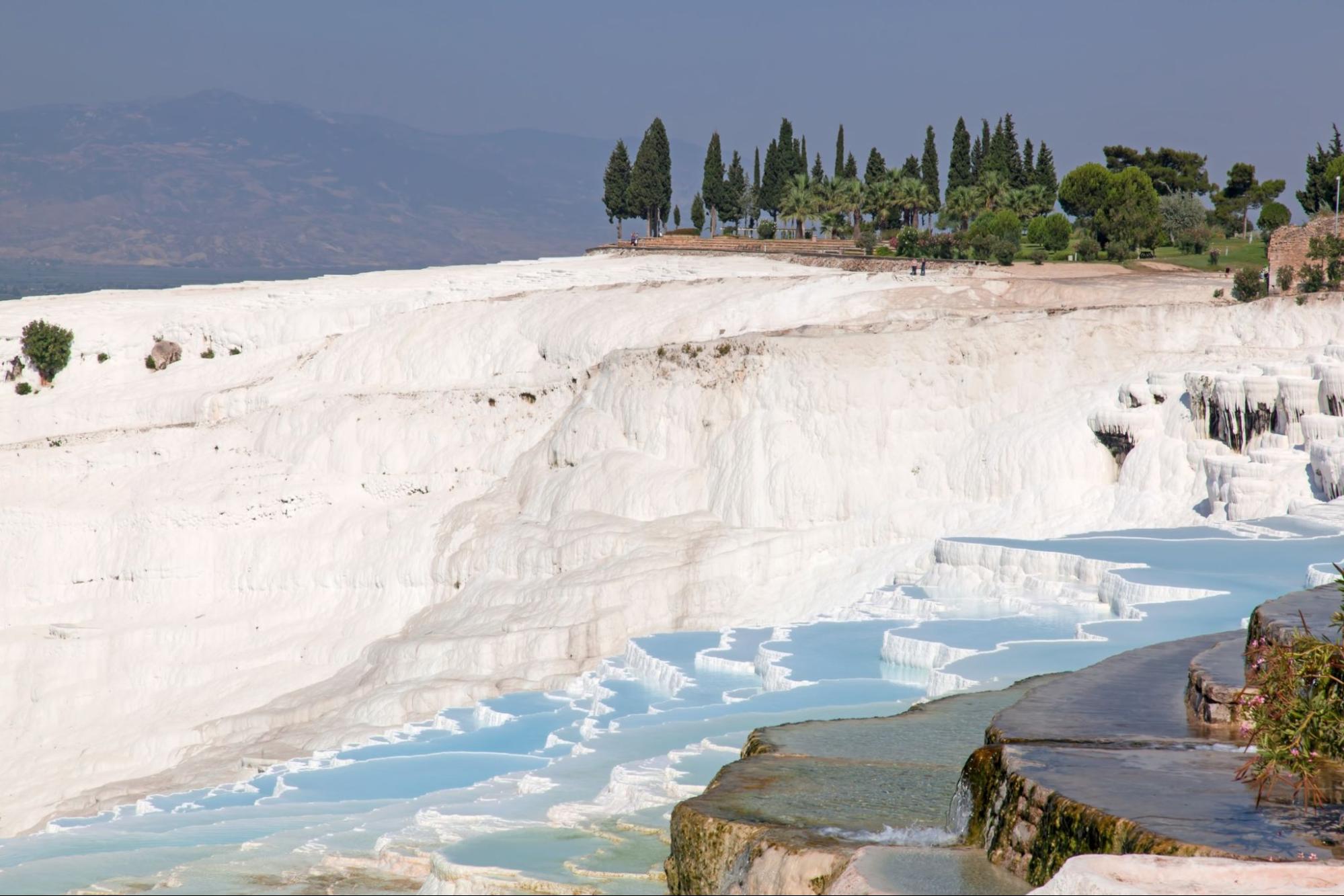 Calcium waterfalls Pamukkale Turkey