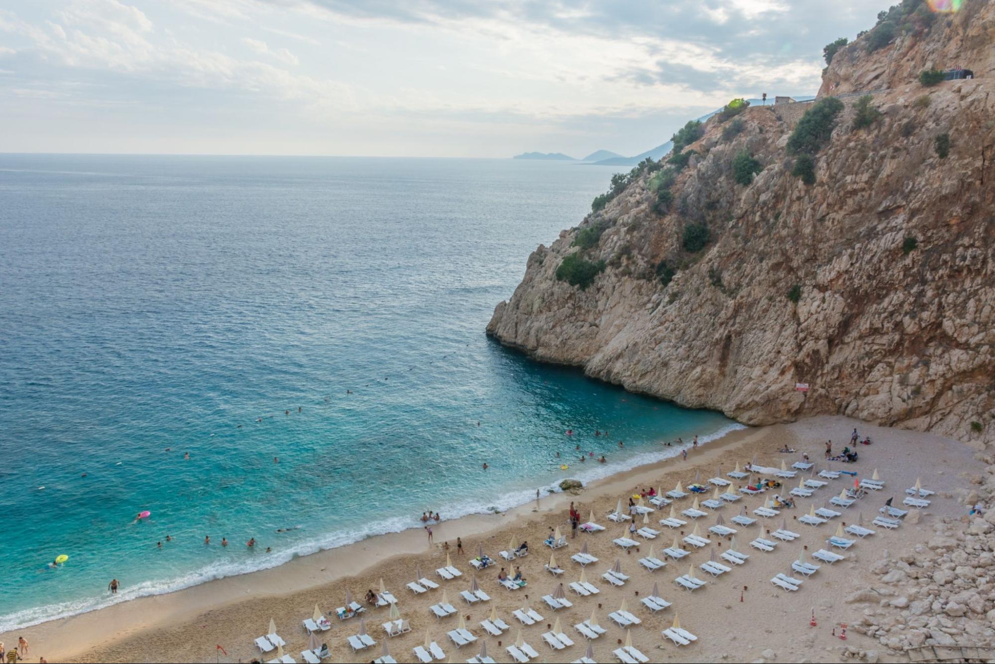 Kaputas Beach, Antalya, Turkey