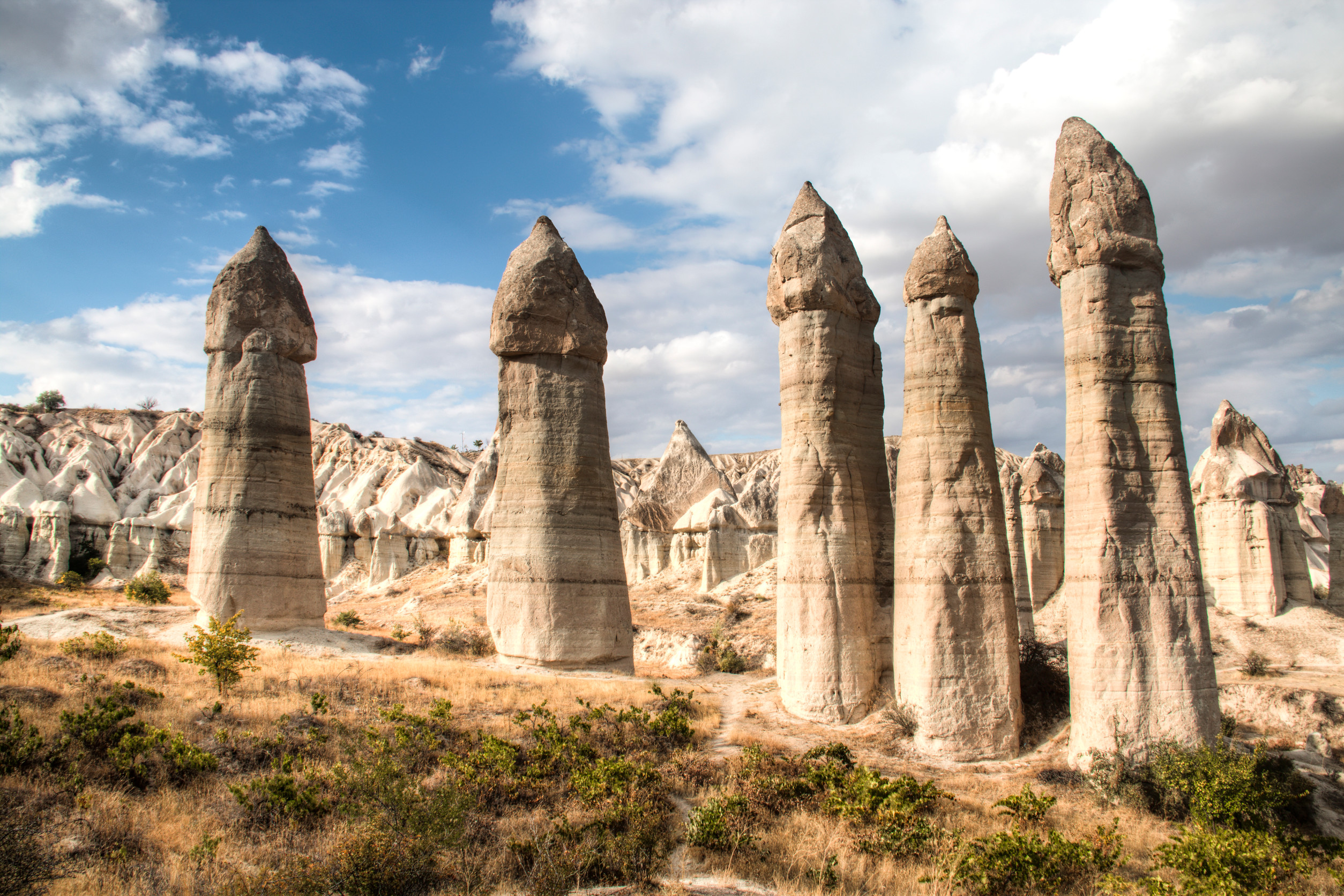 Phallus Rock Formation In Love Valley