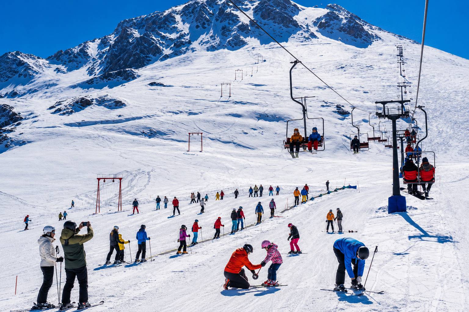 Saklkent Ski Resort In Antalya