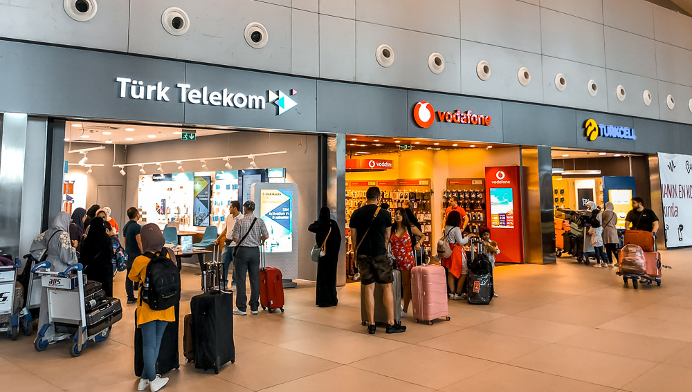 SIM Cards and Currency Exchange