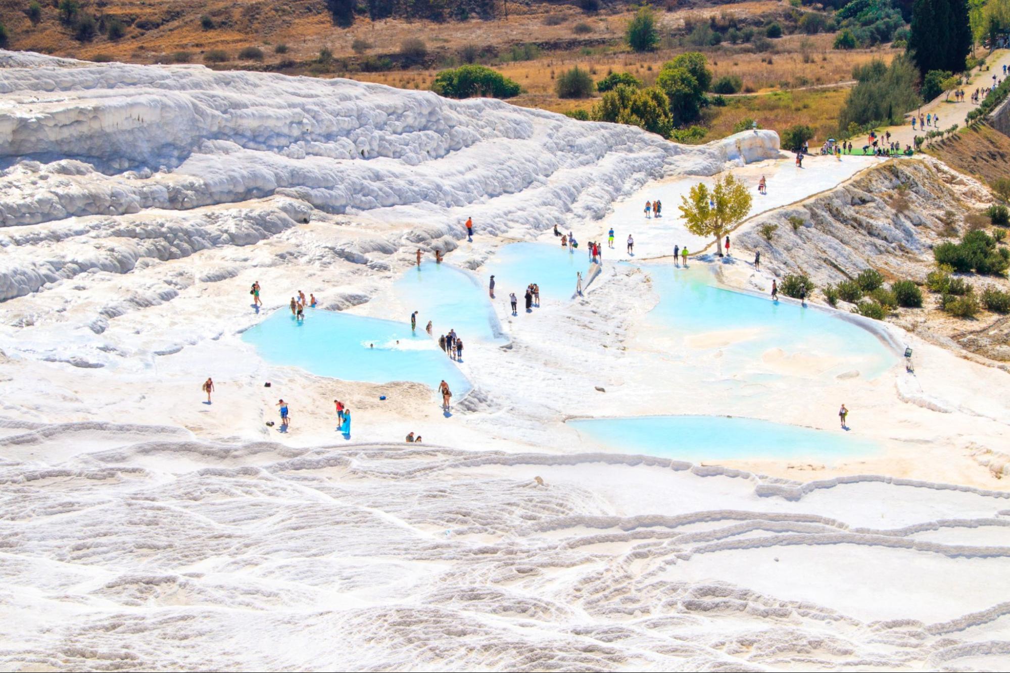The Other-Worldly Pamukkale Hot Springs