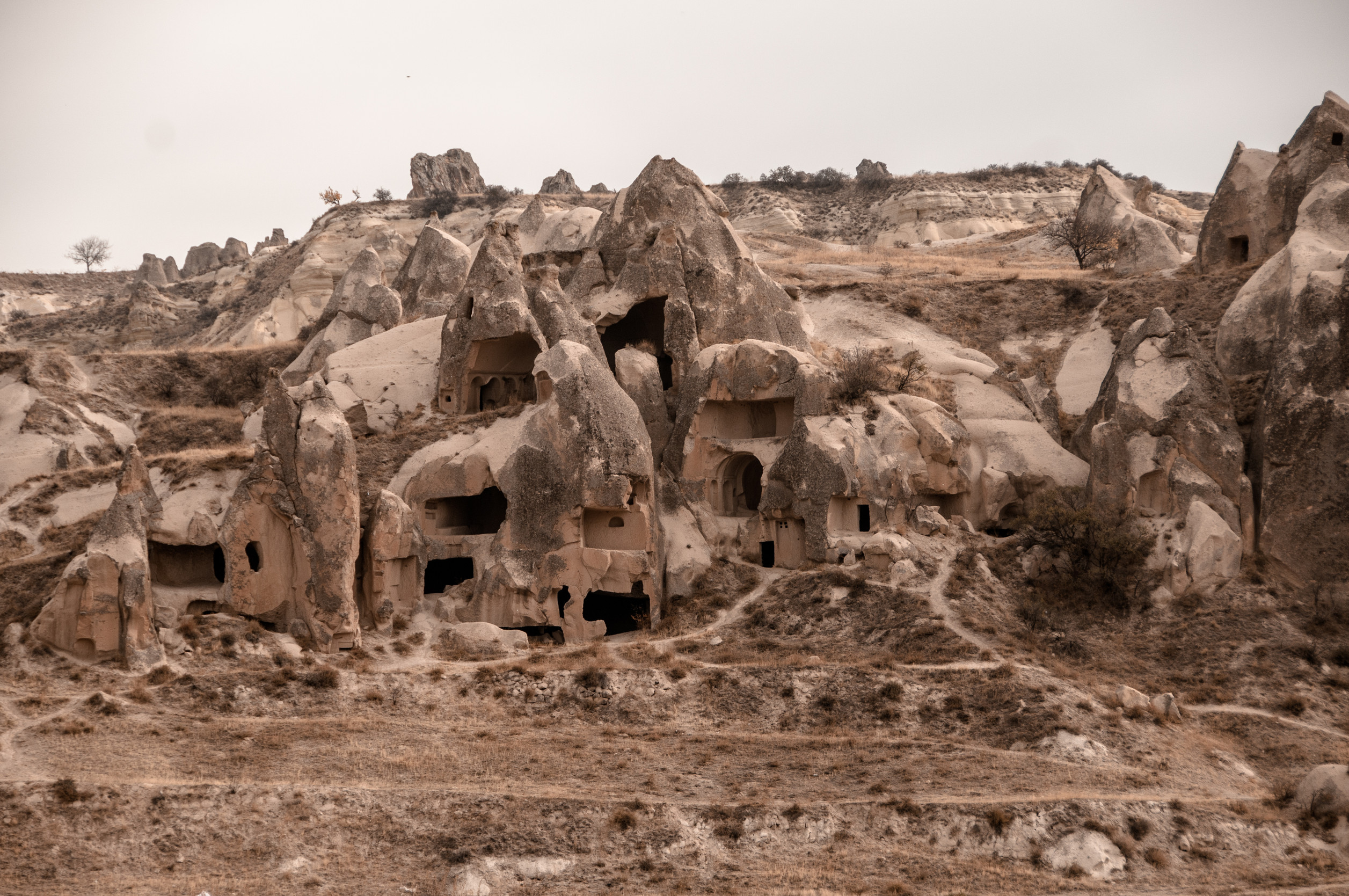 Volcanic Rock Formations In Cappadocia